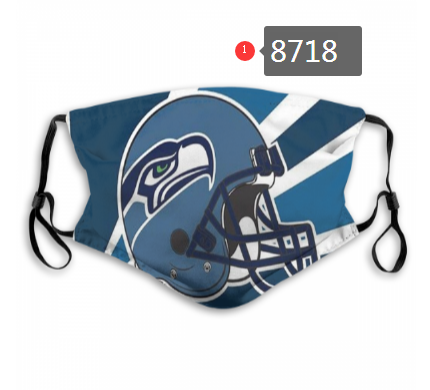 NFL 2020 Seattle Seahawks Dust mask with filter->nfl dust mask->Sports Accessory